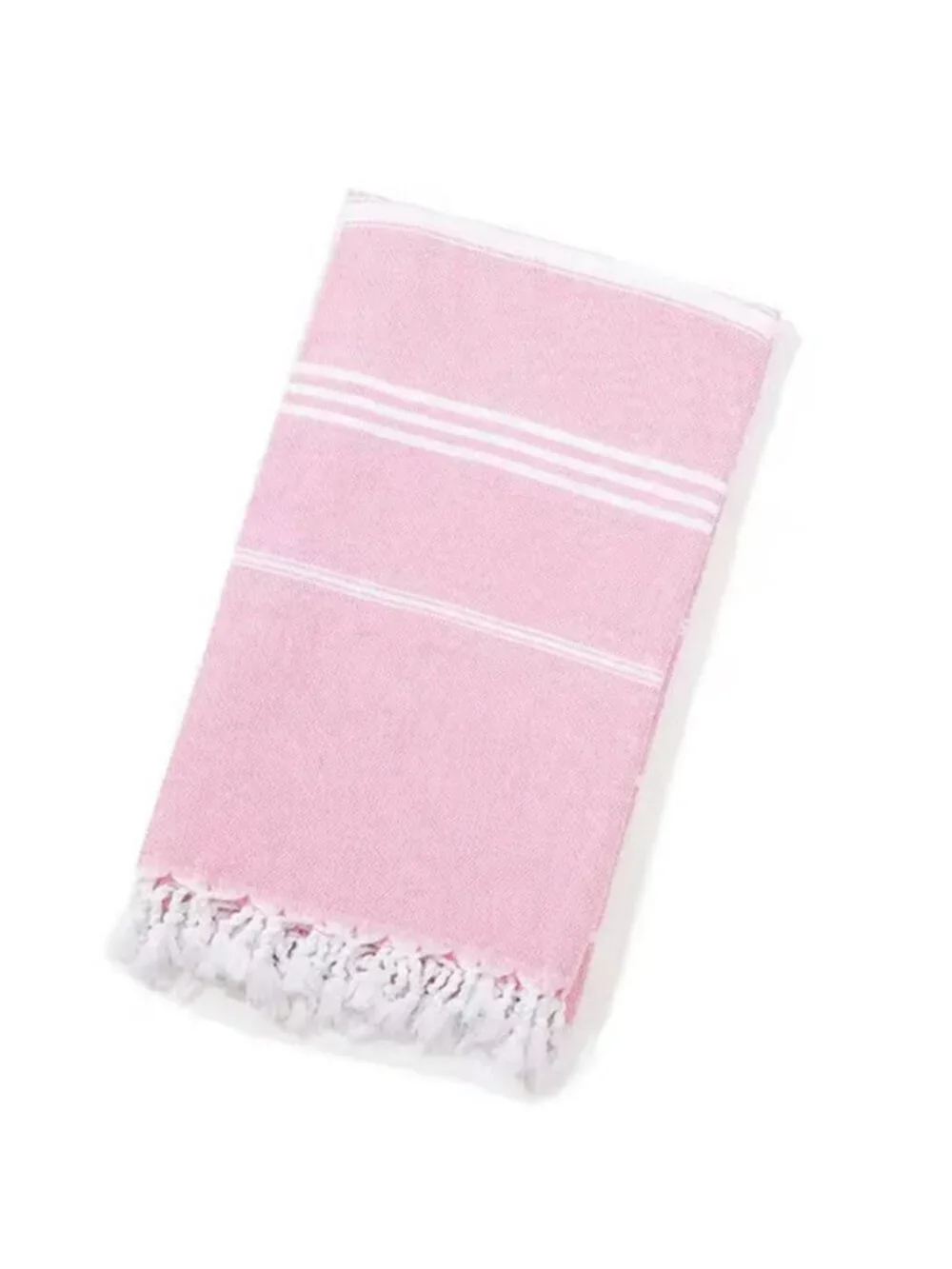 Pink Turkish Towel Cotton Sports Beach Towel 100*180CM